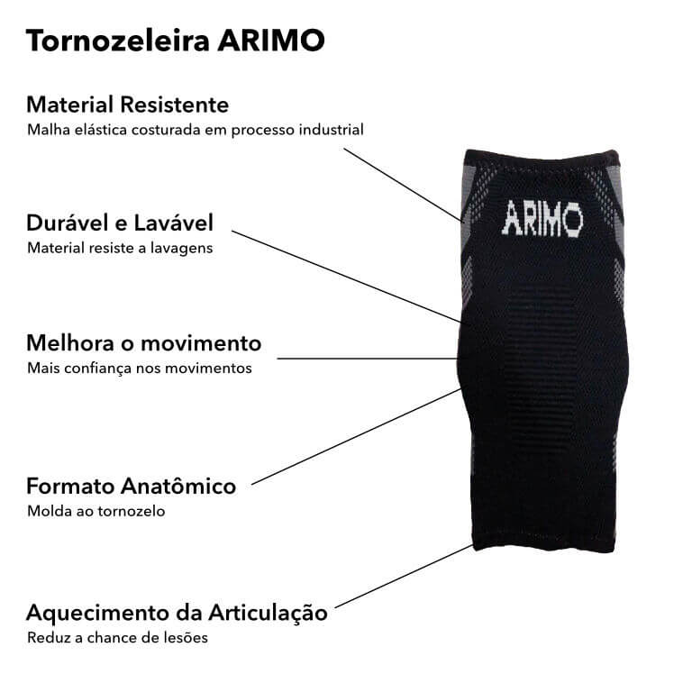Detalhes Tornozeleira Arimo