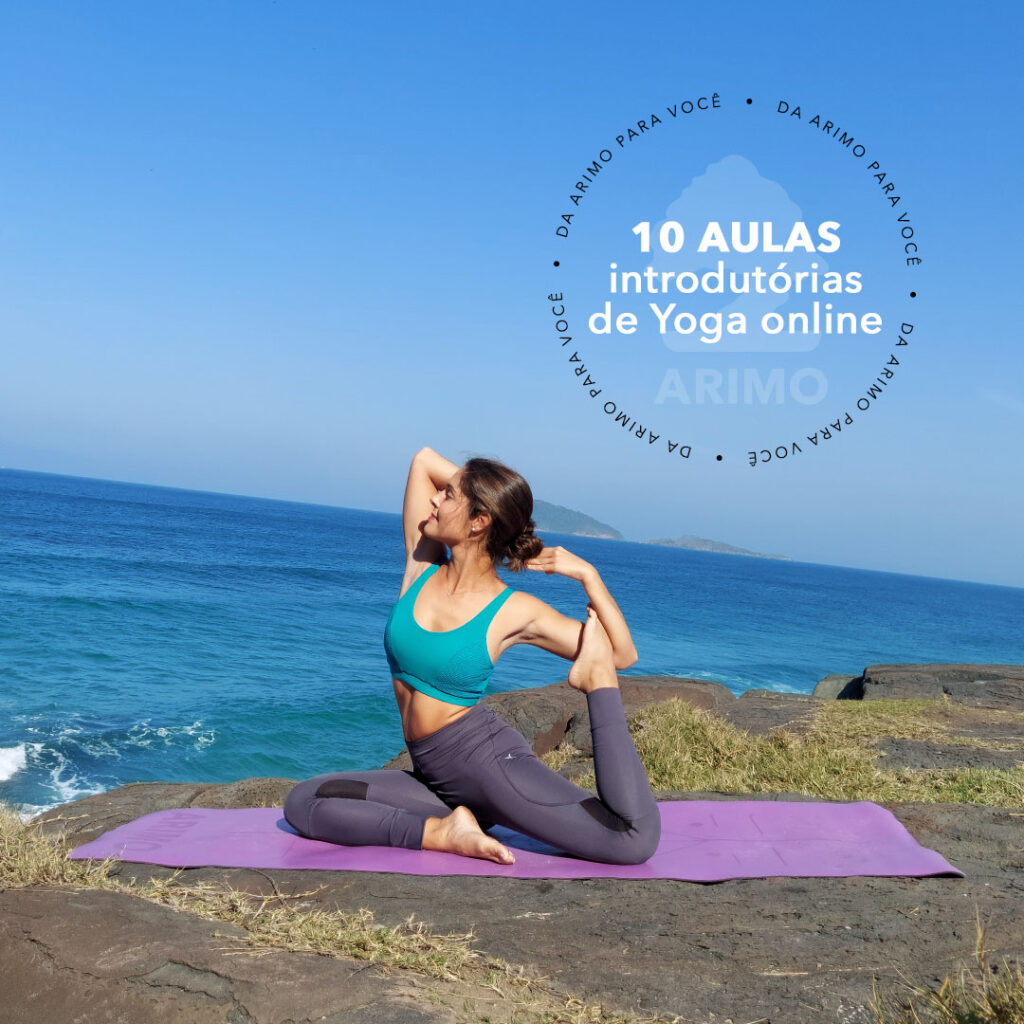 Imagem ilustrativa para o texto Yoga e Viagens: Dicas para manter a prática em movimento na sua próxima viagem. Publicado no blog da Arimo.